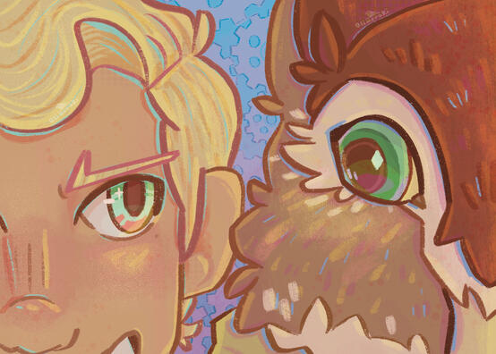Troy & Blink fanart